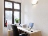 Schreibstisch mit Internet im Apartment Eichwalde 