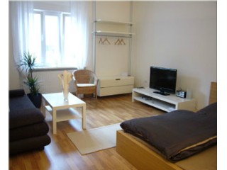 Wohnbereich/ 1-Zimmer-Apartment, Appartements Thommen in Nürnberg, Mittelfranken