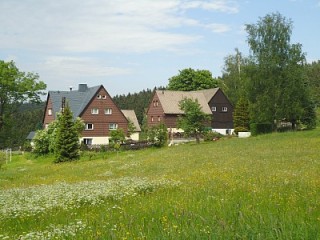 Hofansicht von der Alten Str., Ferienhaus Glöckner in Rechenberg-Bienenmühle