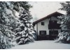 Haus Tannenmeise im Schnee
