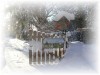 Einfahrt Ferienhaus Vugelbeerhäusl` im Winter