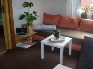 Wohnzimmer, Ferienwohnung Bauer Bergblick in Thale