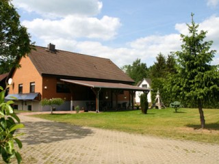 Hof, vorn, Ferienzimmer im Spreewald in Burg (Spreewald)