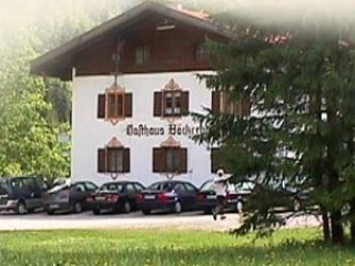 Hausansicht, Gasthaus Bäckeralm in Bayrischzell
