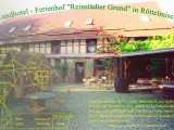 Hotel & Ferienhof bei Jena - Hotel am  „Reinstädter Grund”  in Gumperda