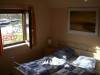Schlafzimmer oben mit TV Bett 200(100+100)x 200