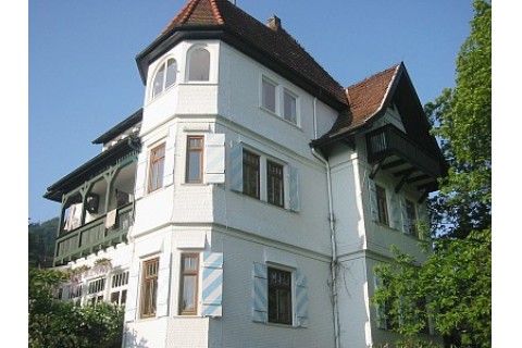 Villa Himmelsblau - im obersten Stock ist die Ferienwohnung